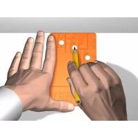 Pacco di 6 connettori Click & Connect per mini click (AGGIUNTIVO) - appenderie per quadri di cimase newly ARTI TEQ 5 - Cimaise T