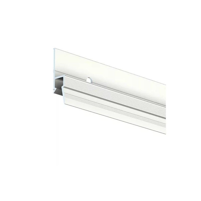 Cimasa Deco rail 200 cm Bianco primario - supporto per cimasa per quadro artiteq ARTI TEQ 1 - Cimasa Quadro