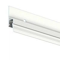 Deco rail 200 cm primary white - rail fixing for artiteq painting ARTI TEQ 1 - Cimaise Tableau 