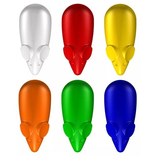 MOUSE MAGNETS COLOR x 6 Pieces ARTI TEQ 1 - Cimaise Tableau 