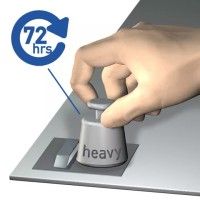 Adhesive attachment for dibond, Plexiglass and table ARTI TEQ 11 - Cimaise Tableau 