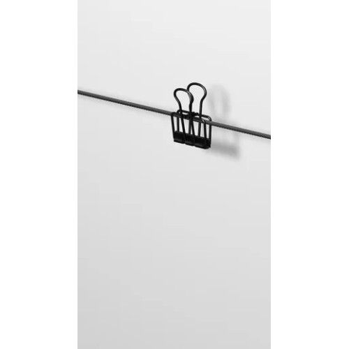 PINCES À PAPIER NOIR ARTITEQ x 12 ARTI TEQ 2 - Cimaise Tableau