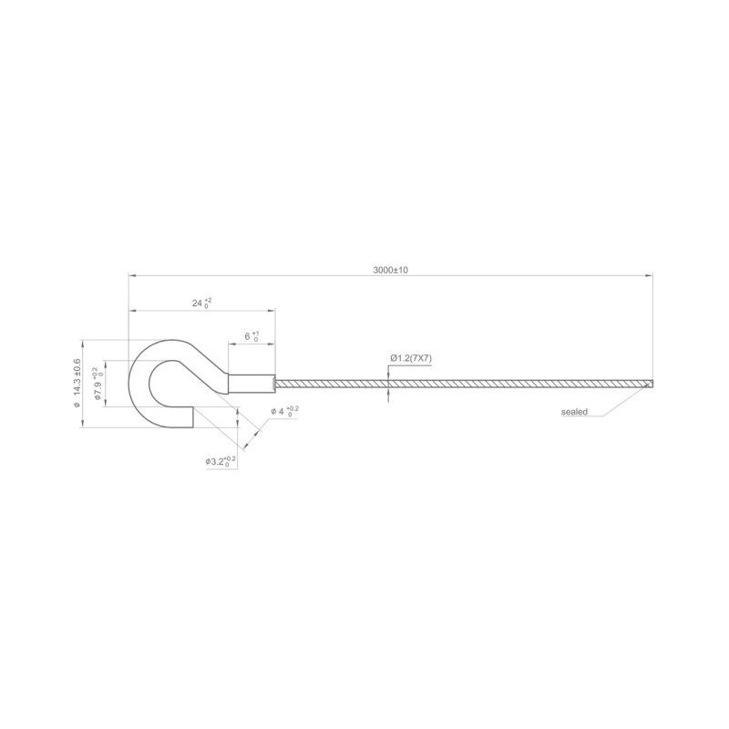 FIL DI ACCIAIO 1,2 mm ARTITEQ ARTI TEQ 3 - Cimaise Tableau 