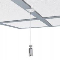 ATTACHE FAUX PLAFOND BLANC PLASTIQUE ARTITEQ ARTI TEQ 4 - Cimaise Tableau 