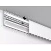 Binario per quadri a doppia parete fino a 80 kg , Track & Slider, 200 cm TRACK & SLIDE 9 - Cimaise Tableau 