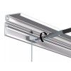 Riel para cuadros de doble pared hasta 80 kg , riel y deslizador, 200 cm TRACK & SLIDE 16 - Cimaise Tableau 