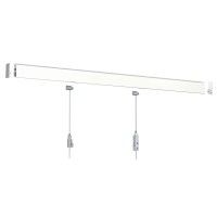 Doppelwandige Bilderschiene bis 80 kg , Schiene & Schieber, 200 cm - système d'accrochage et décoration - détail 11