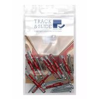 Pack de Vis et Chevilles Track & Slide - système d'accrochage et décoration - détail 1