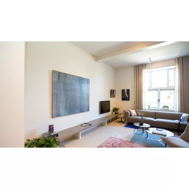 Cimaise click rail pro 50 kg + Clips - hanging picture rail artiteq ARTI TEQ 21 - Cimaise Tableau 