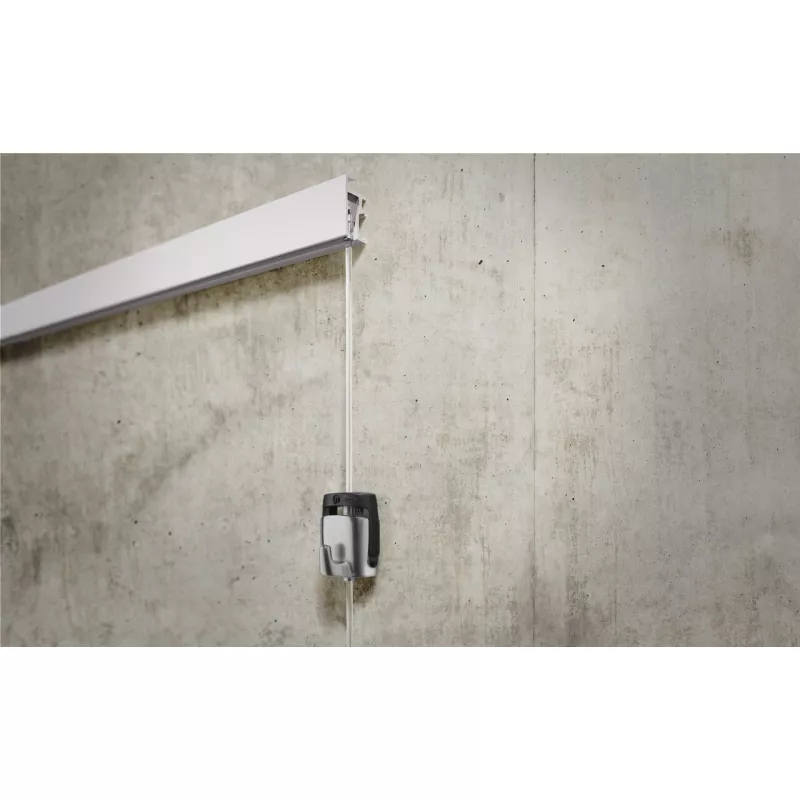 Cimaise Click R20 ALL ROUND 30 kg/m Newly + Clips di fissaggio - sospensione quadro newly Newly 13 - Cimaise Tableau 