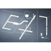 URail Paulmann - Eclairage Tableau sur Rail Plafond PAULMANN 11 - Cimaise Tableau