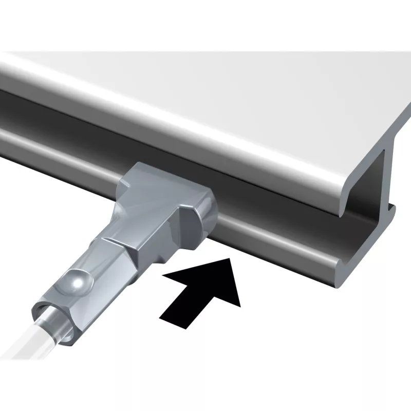 Hilos de Perlon Twister - 2 mm (INSERCIÓN DESDE ABAJO) - rieles para colgar cuadros artiteq ARTI TEQ 16 - Cimaise Tableau 