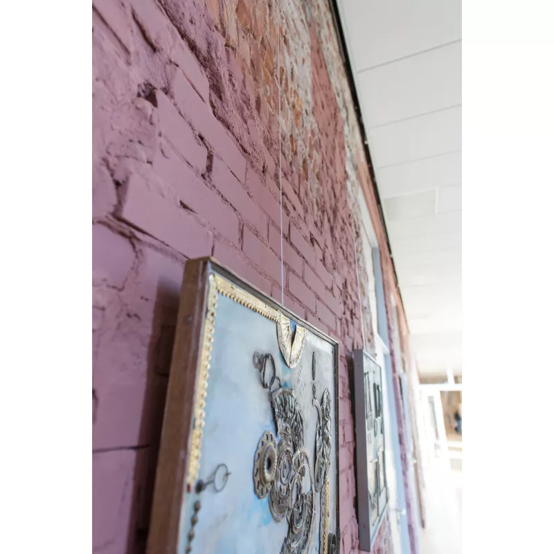 Twister steel wires - 2 mm (INSERT FROM BELOW) - hanging picture rails artiteq ARTI TEQ 6 - Cimaise Tableau 