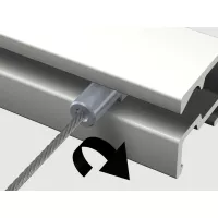 Alambrado de acero micro para velas ( 1 mm ) - mesa artiteq ARTI TEQ 3 - Cimaise Tableau 