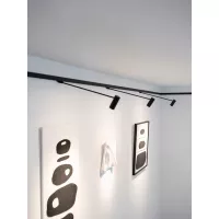 Illume Duo Rail (48V) - Beleuchtete Bilderschiene - système d'accrochage et décoration - détail 2