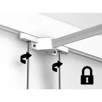 Illume Duo Rail (48V) - Riel para cuadros iluminado - système d'accrochage et décoration - détail 4