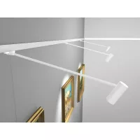 Illume Duo Rail (48V) - Lighted picture rail - système d'accrochage et décoration - détail 5