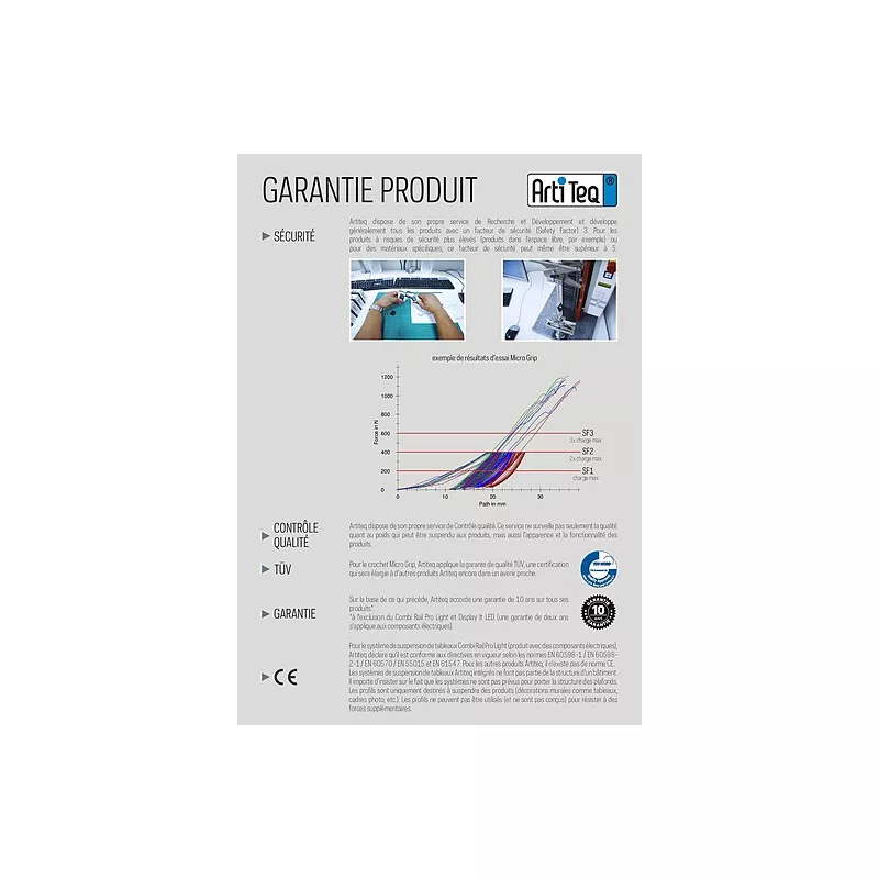 Pack guardasilla clásico más riel PREMIUM Cimaise Tableau 4 - Cimaise Tableau 