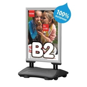 Stop trottoir WindPro Classic M&T DISPLAYS 2 - Cimaise Tableau