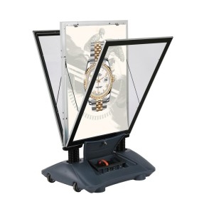 Windpro A1 Gehweganschlag, mit LED-Beleuchtung und schwebendem Fuß M&T DISPLAYS 2 - Cimaise Tableau