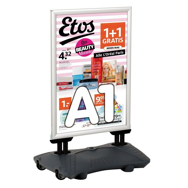 Stop Trottoir Windpro Lite M&T DISPLAYS 2 - Cimaise Tableau 