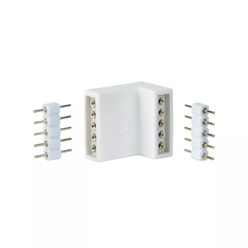 MaxLED Accessories Corner Connector 17x16mm max. 144W White - système d'accrochage et décoration
