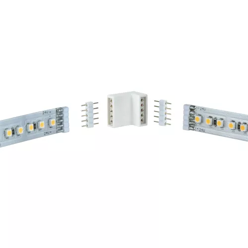 MaxLED Accessories Corner Connector 17x16mm max. 144W White