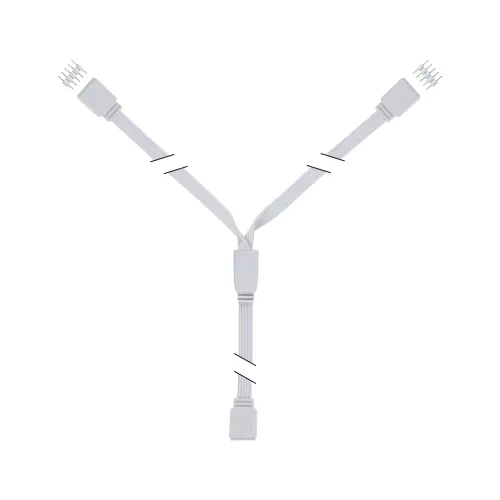 MaxLED accessoires Connecteur Y-Connecteur Blanc