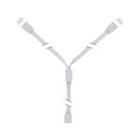 MaxLED accessoires Connecteur Y-Connecteur Blanc - système d'accrochage et décoration - détail 1