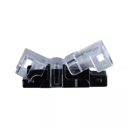 Tira LED Pro Strip RGBW con conector rápido, 17x24 mm, máx. 120 W, transparente, negra.