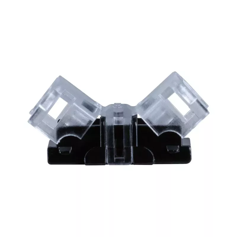 Pro Strip Schnellverbinder, einfarbig, 15 x 20 mm, max. 120 W, transparent, schwarz