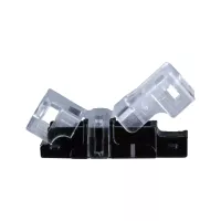 Tira LED Pro Single Color con Conector Rápido 15x24,5 mm máx. 120 W Transparente, Negro - système d'accrochage et décoration - détail 2