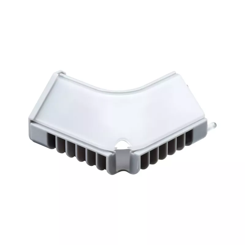 LED Strip Profile Corner Connector Inside Edge – Pack of 2 Gray - système d'accrochage et décoration