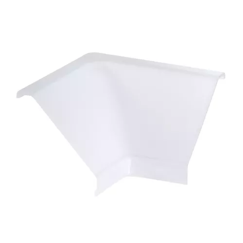 Delta LED Streifenprofil-Eckverbinder – 2er-Pack, seidenmatt