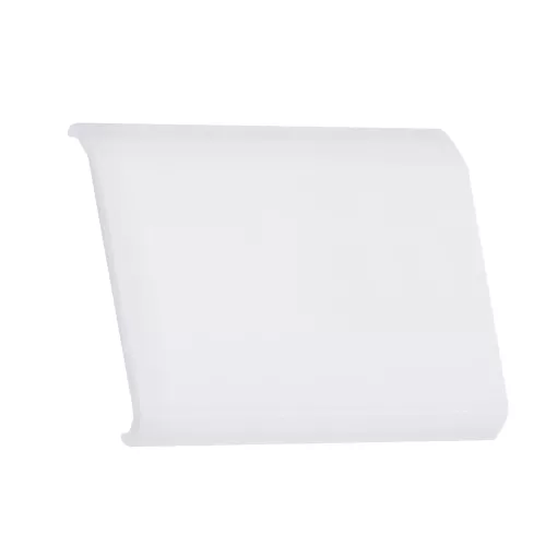 Delta LED Streifen-Profil-Anschlussabdeckung – 4er-Pack, satiniert