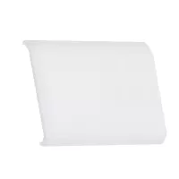 Profilé de strip LED Delta Connecteur Cover – Pack de 4 Satiné - système d'accrochage et décoration - détail 1