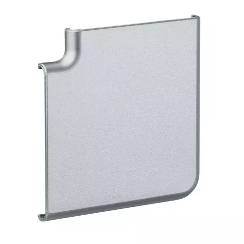Duo LED Streifenprofil 90°-Eckverbinder – 2er-Pack, mattes Aluminium