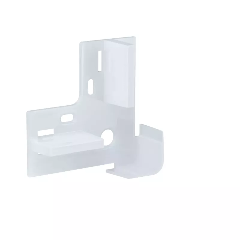 Duo LED Streifenprofil 90°-Eckverbinder – 2er-Pack, mattes Aluminium