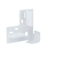 Conector de esquina de 90° para perfil de tira LED doble – Paquete de 2 unidades, aluminio mate - système d'accrochage et décoration - détail 3