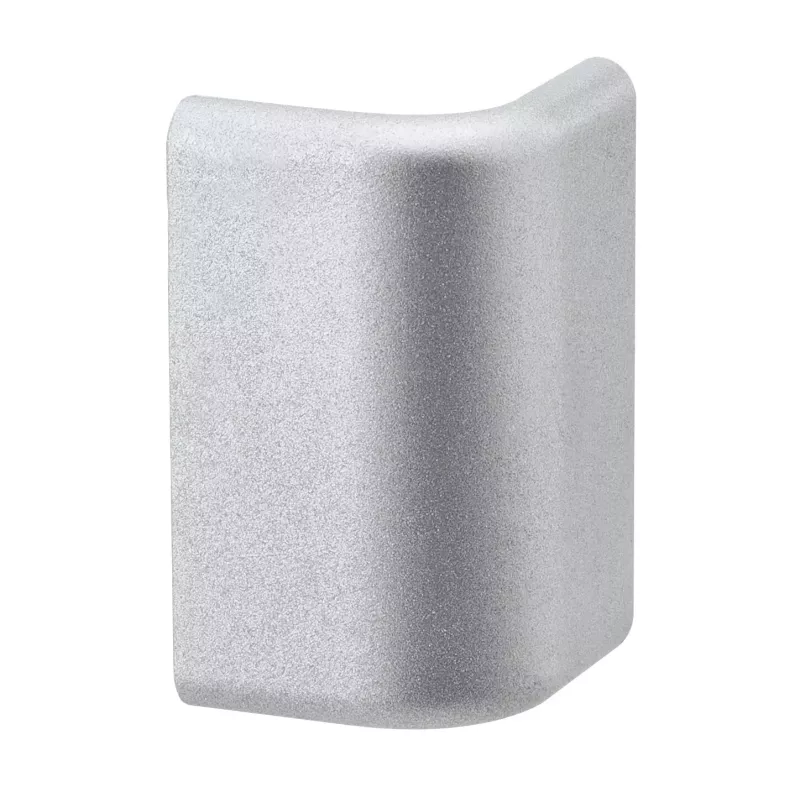 Profilé de strip LED Duo Connecteur End Cap – Pack de 2 Alu mat - système d'accrochage et décoration