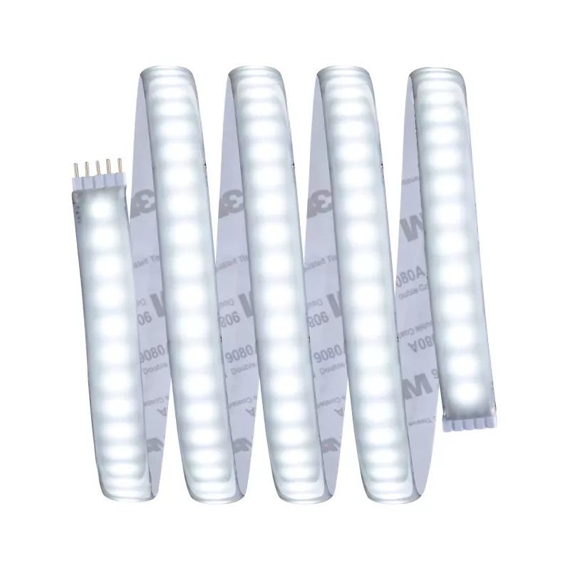 MaxLED 1000 Strip LED - Kit de base - -  Blanc lumière du jour - 6500k  -  Revêtue - système d'accrochage et décoration