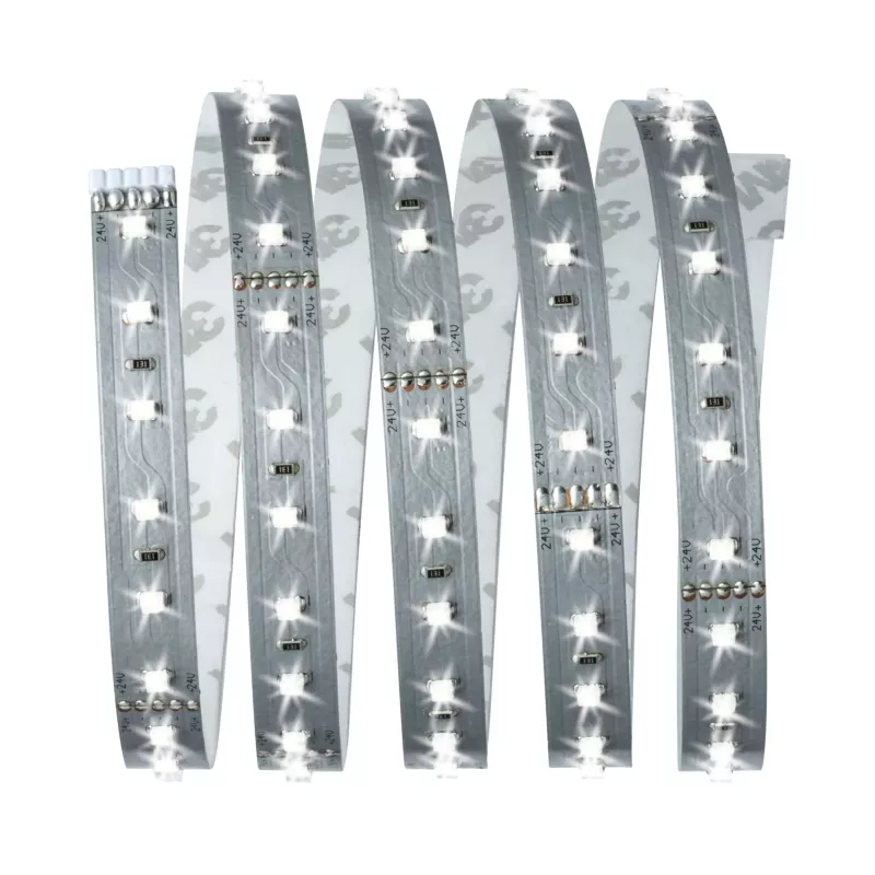 MaxLED 500 LED Streifen – Basisset – Tageslichtweiß – 6500 K - système d'accrochage et décoration