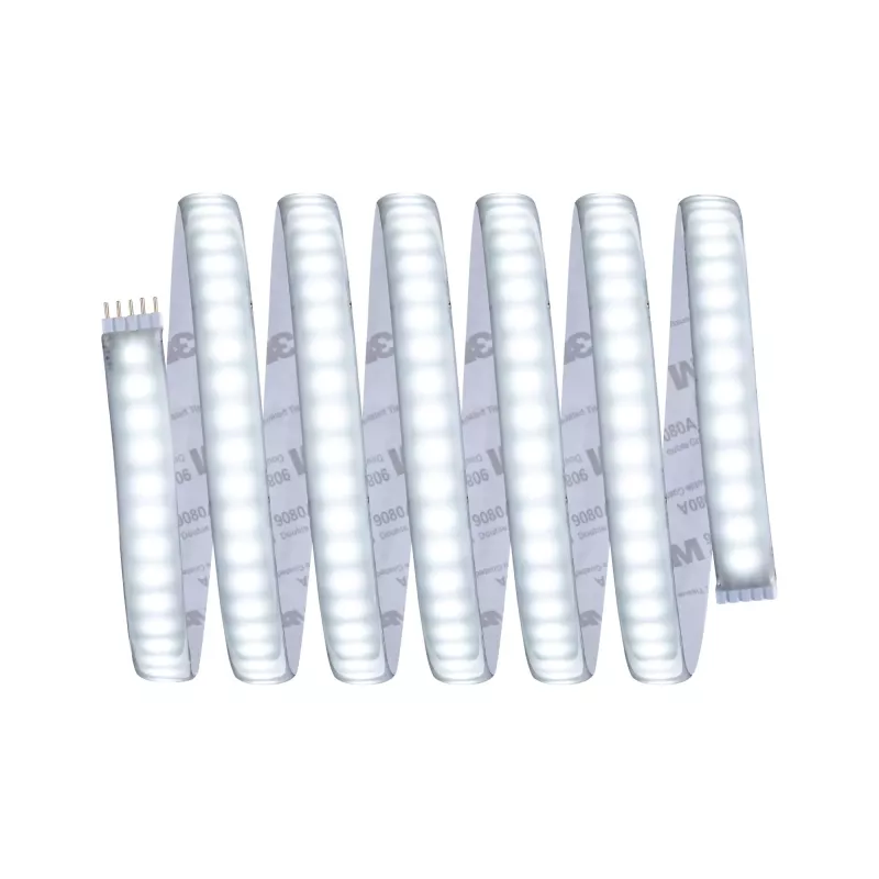 Tira LED MaxLED 1000 - Extensión - Blanco luz diurna - 6500k - Recubierta - système d'accrochage et décoration