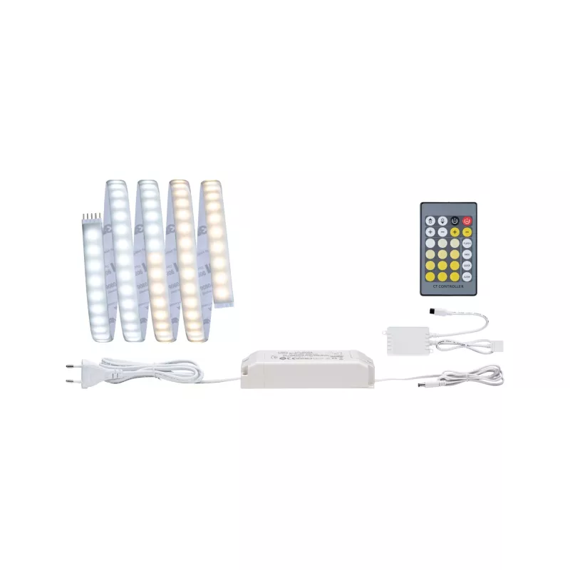 Tira LED MaxLED 1000 - Kit básico - Blanco ajustable - Recubierta