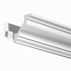 Basic cornice 200 cm for decorative rail ARTI TEQ 2 - Cimaise Tableau