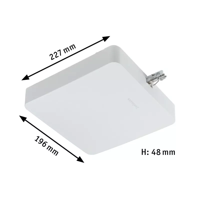 Centro de alimentación Zigbee 3.0 para hogares inteligentes URail PAULMANN 5 - Cimaise Tableau 