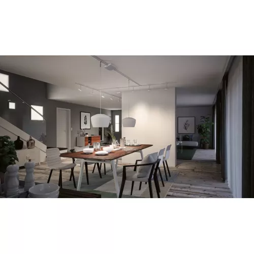 Centro de alimentación Zigbee 3.0 para hogares inteligentes URail PAULMANN 2 - Cimaise Tableau 