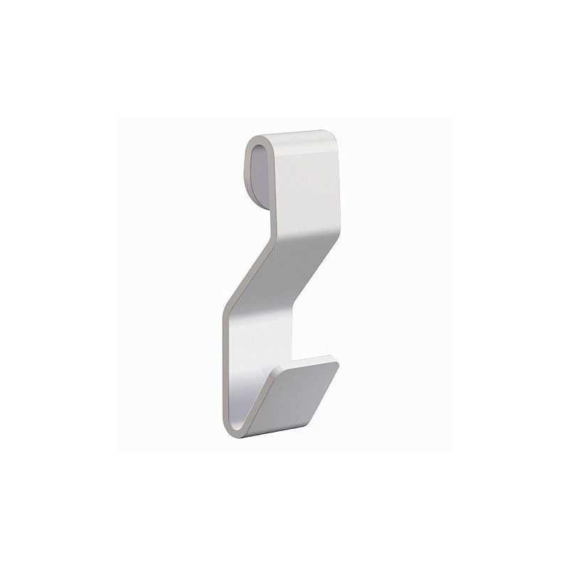 Gancho en S blanco ARTI TEQ 2 - Cimaise Tableau 