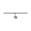 ProRail3 – Aldan LED -Schienenstrahler, 539 lm, 8,5 W, 3000 K, dimmbar, 230 V, Silber – Paulmann PAULMANN 2 - Cimaise Tableau 