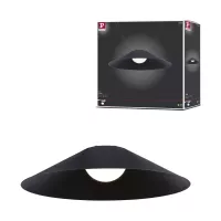 ULine - Lámpara colgante LED cónica de 560 lm, 12 W, 350 mm, 3000 K, color negro - Paulmann - système d'accrochage et décoration - détail 10